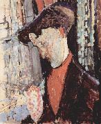 Amedeo Modigliani, Portrait of Frank Burty Haviland